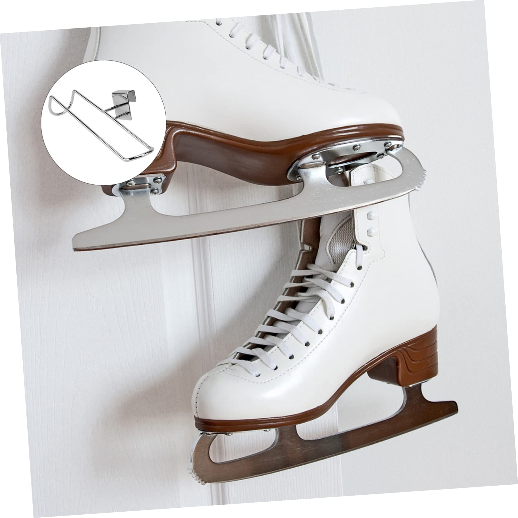 KOMBIUDA Skate Accessories Storage Ice Skate Holder Display Hanger Bracket for Store Display