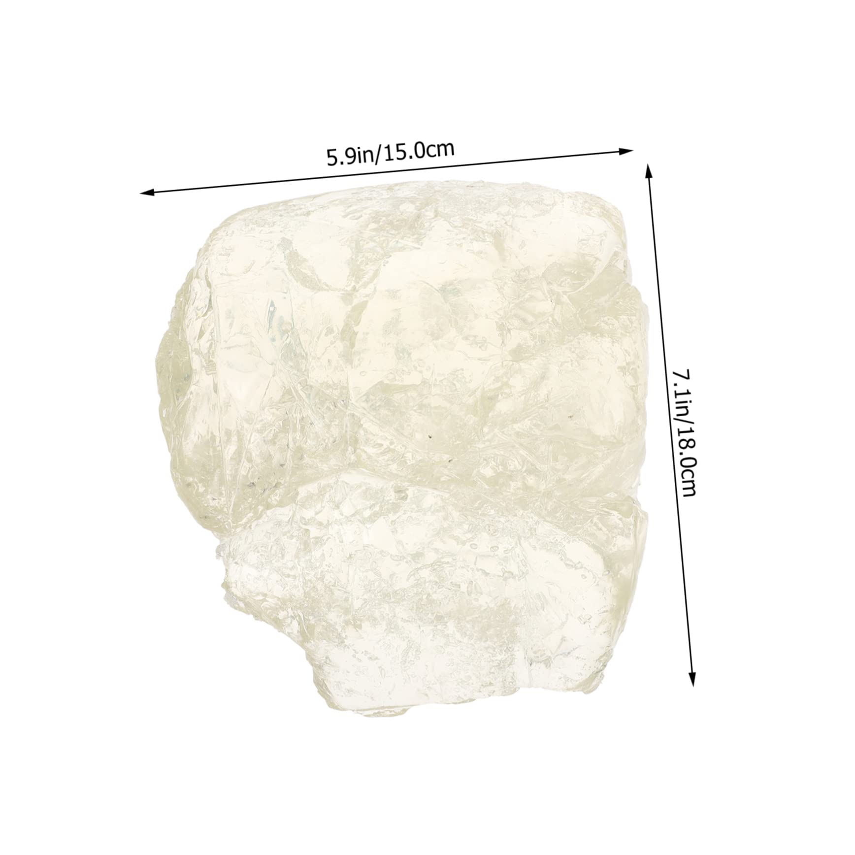 COHEALI Handmade Candle DIY Material 1kg Scented Soft Wax Crystal No for Boys and Girls Easy to Add Decorations