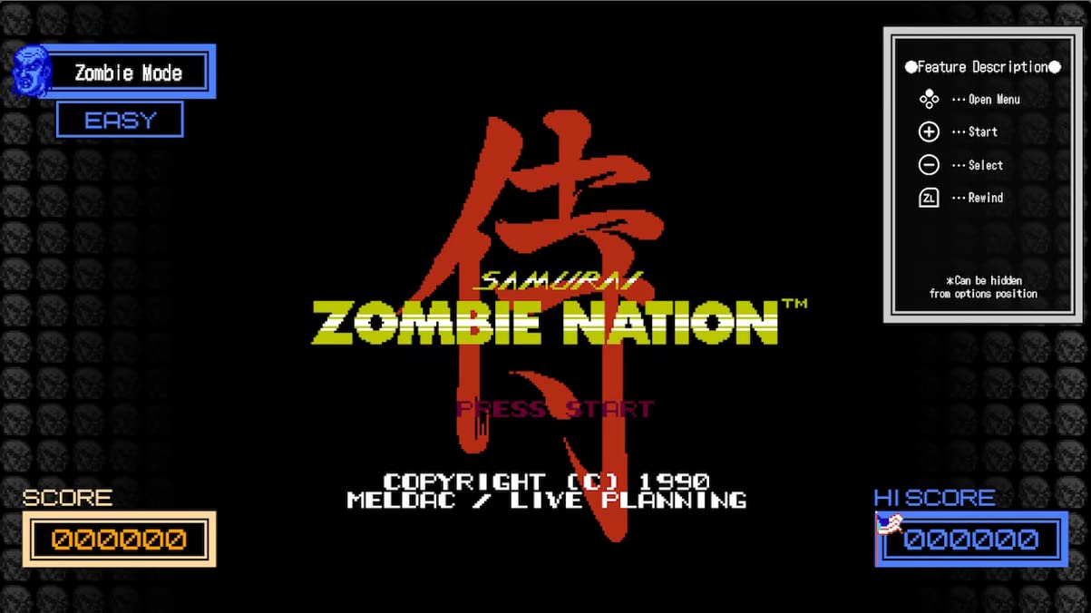 Strictly Limited Abarenbo Tengu and Zombie Nation - For Nintendo Switch