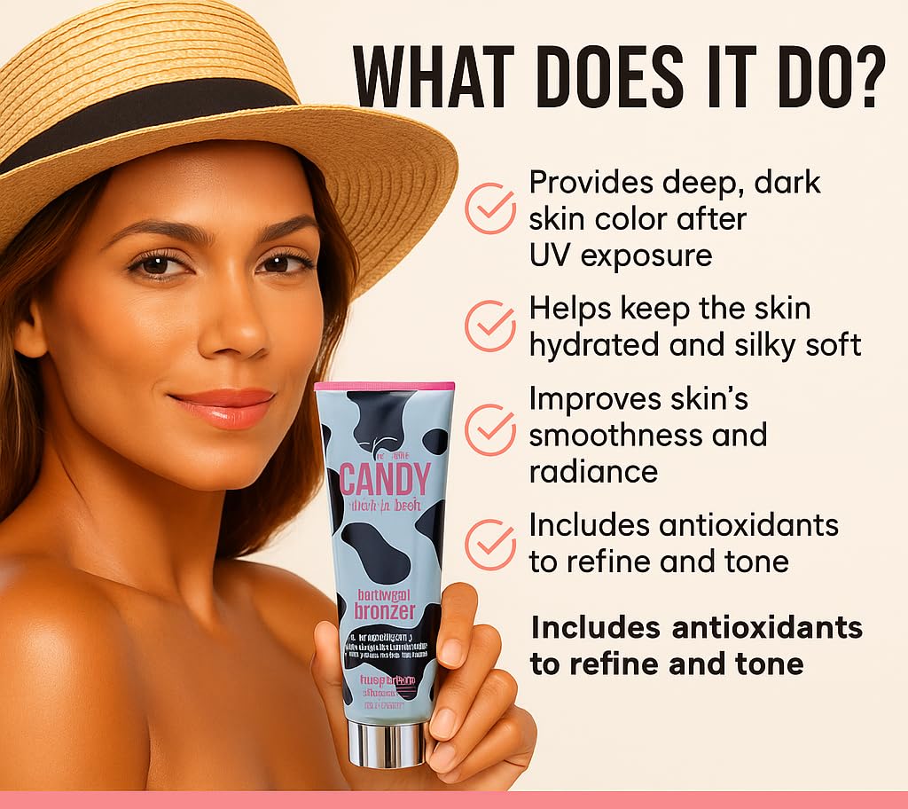 Tan Candy dulce de leche Natural Bronzer Supre Tan, Brown
