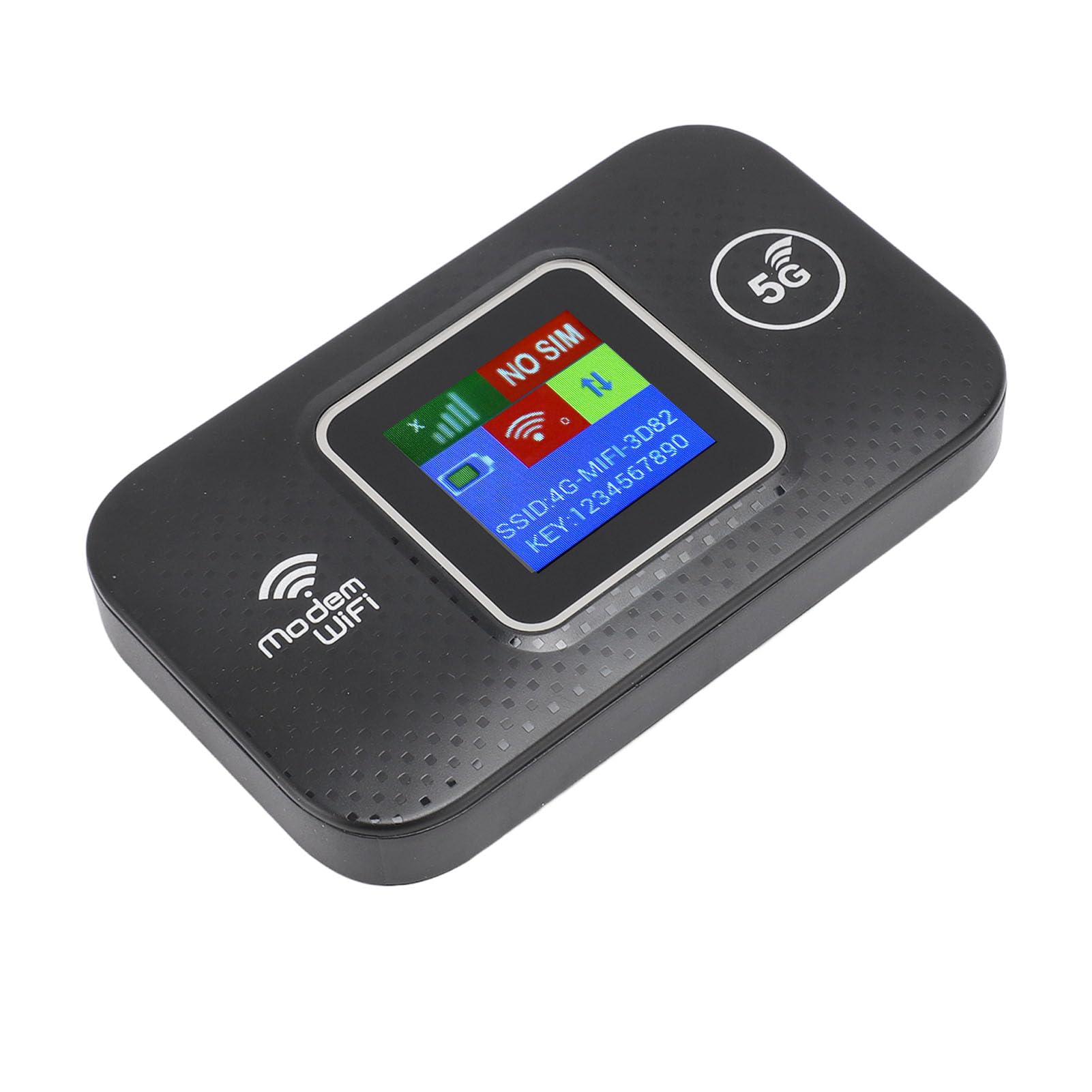 LTE Mobile Hotspot, 4G 150Mbps Portable Travel Router, with SIM Card Slot, Support Up to 10 Devices, Router for Home Office Travel