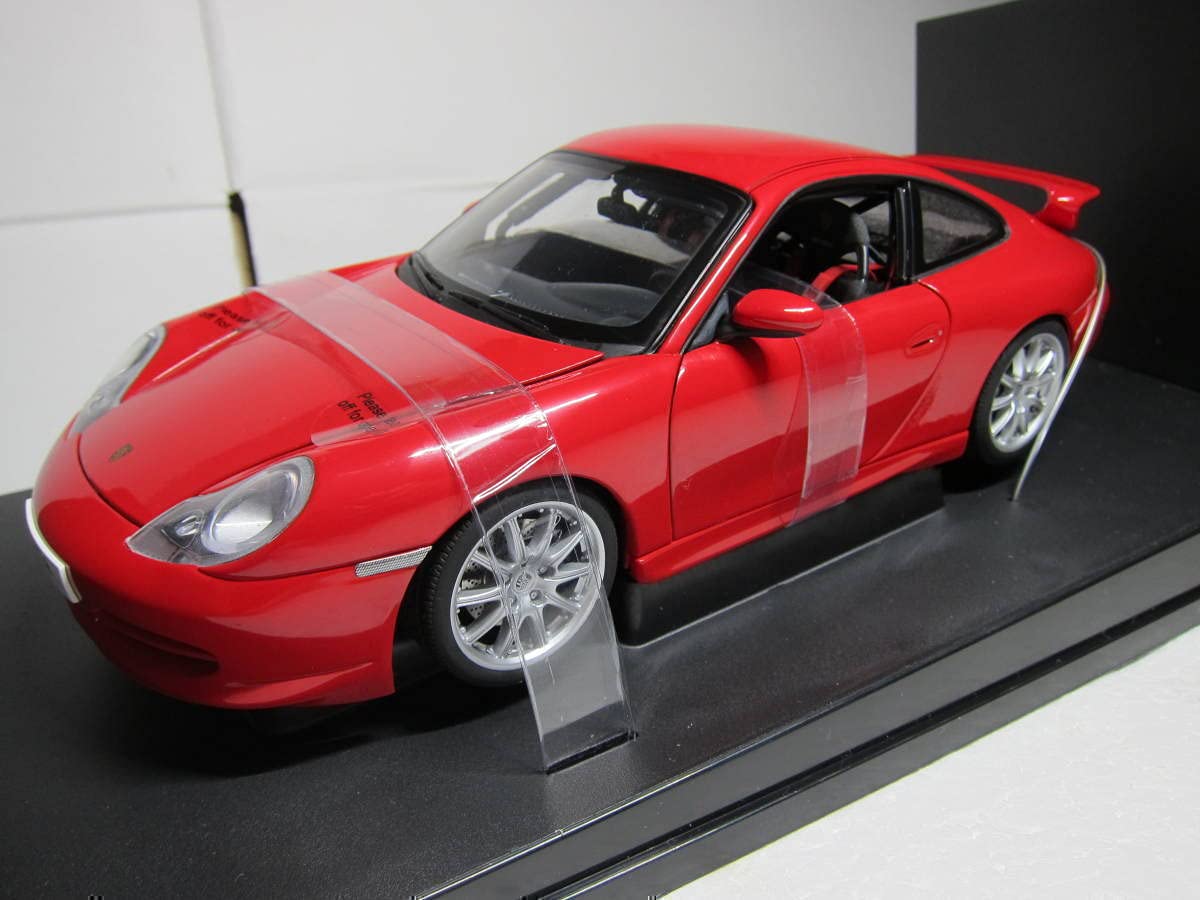 Amazon | 1/18 オートアート 911(996) GT3 ストリートカー レッド  