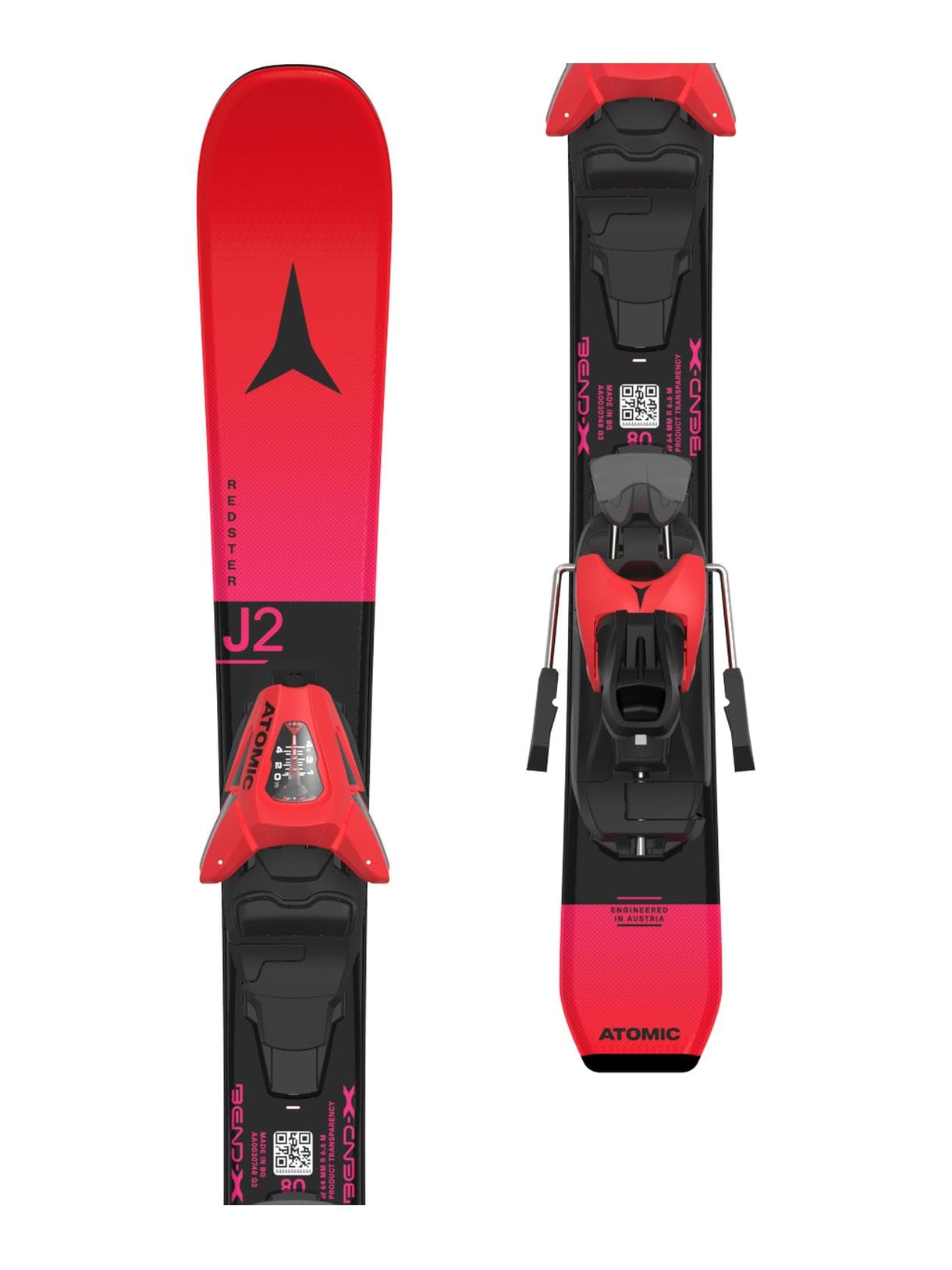 ATOMIC REDSTER J2 (70-90 cm) + C 5 GW Red Skiset