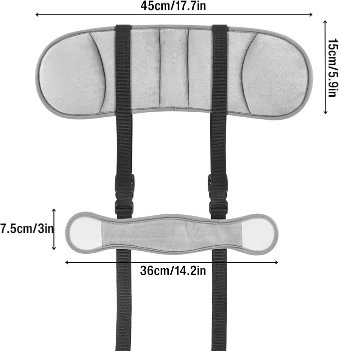 PandaEar soporte cabeza ajustable para asiento de bebé miniatura 2