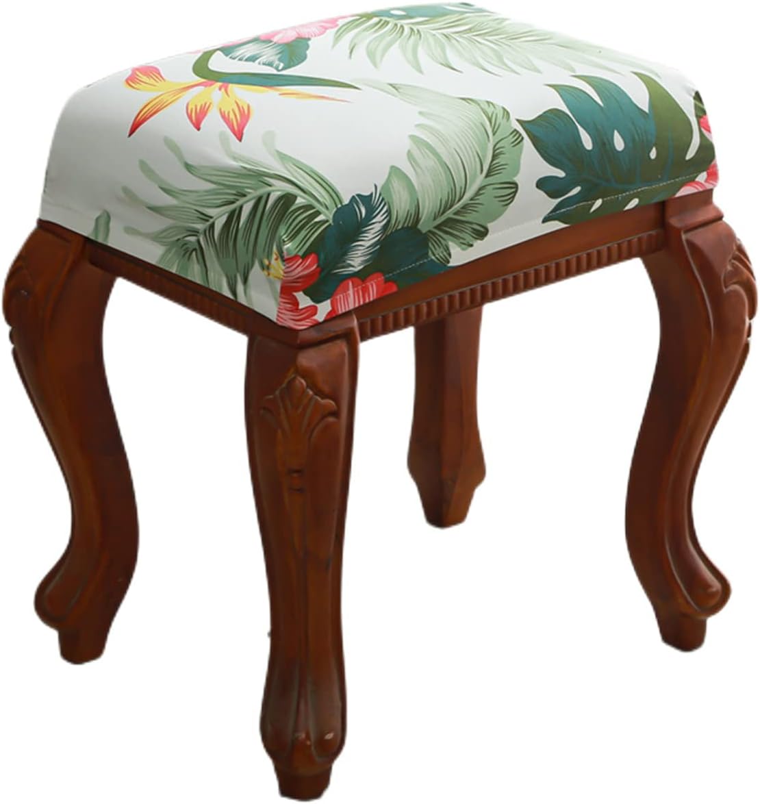 LXYUUM Elastic Rectangle Bar Stool Covers,Foot Stool Seat