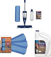 Vista 1 de Bona Mopa de spray prémium para pisos de madera dura y almohadilla de limpieza de microfibra Bona para pisos de madera dura y superficies duras