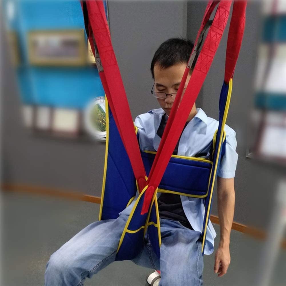Arnés de baño ，Cabestrillo de elevación para Pacientes，Arnés Elevación Paciente Cuerpo Completo, para Enfermería, Ancianos, Discapacitados(Excluyendo grúa)
