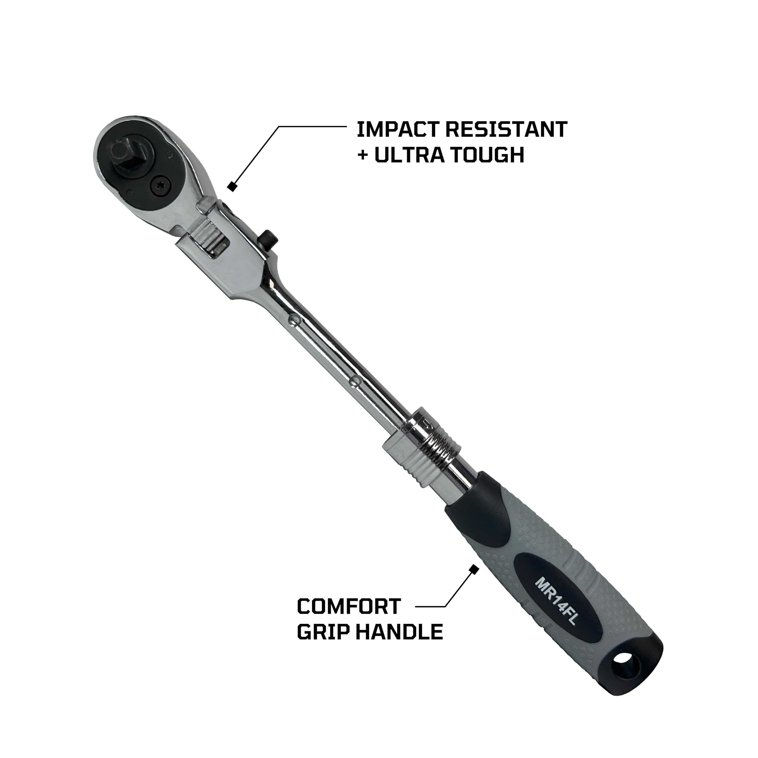 Amazon.com: EZRED MR14FL 1/4″ Drive Locking Flex Head Extendable