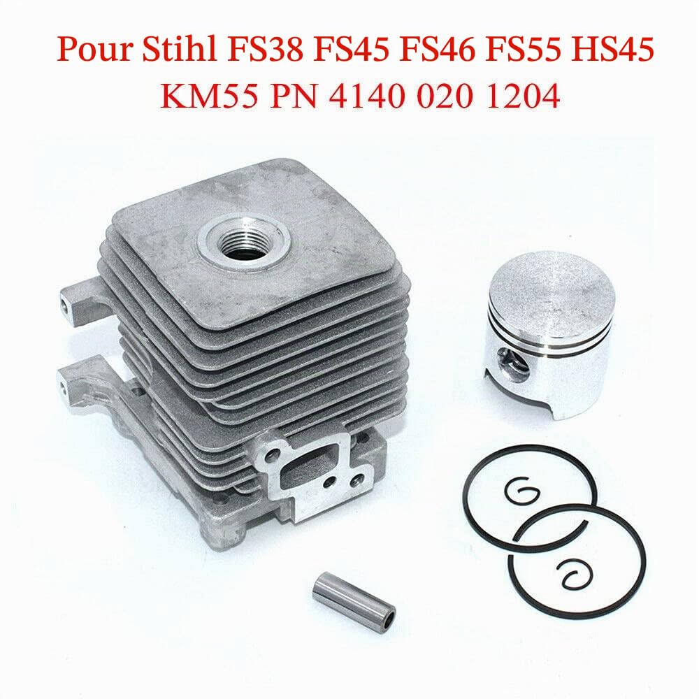 Kit cylindre piston 34 mm pour Stihl FS55 FS45 FS38 HS45 KM55 4140 020 1202