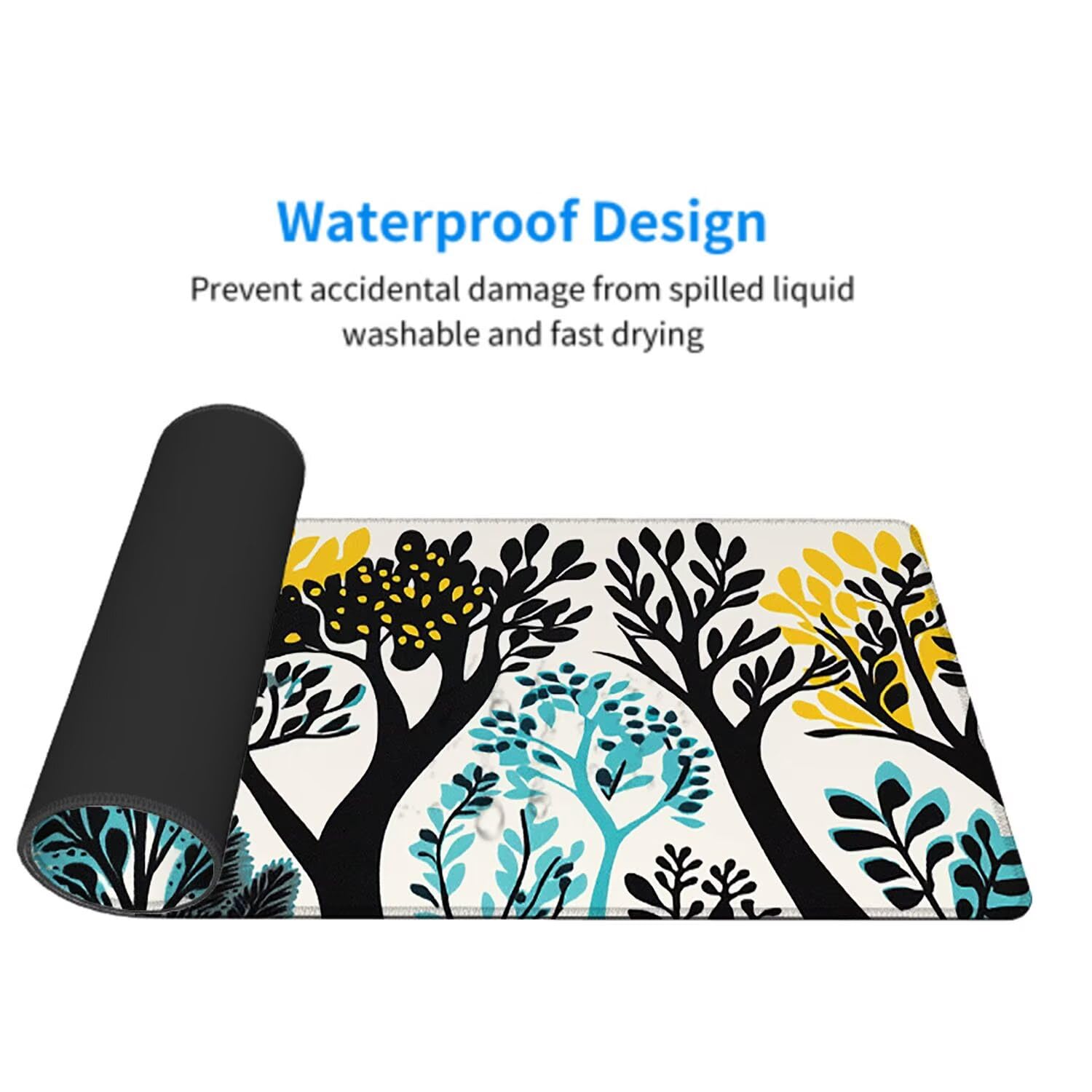 Abstrakcyjna podkładka pod mysz pod mysz pod mysz do gier XXL 1400x600x3mm podkładka pod mysz gumowa duża podkładka pod mysz dla graczy akcesoria PC antypoślizgowe i wodoodporne, do klawiatury w-9300