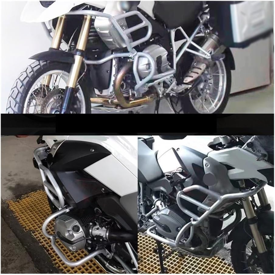 Engine Protection Bar Motorcycle Upper Lower Crash Bar Engine Guard Bumper Protector for R1200 GS R R 1200 GS 2004 2005-2012 2011 2010