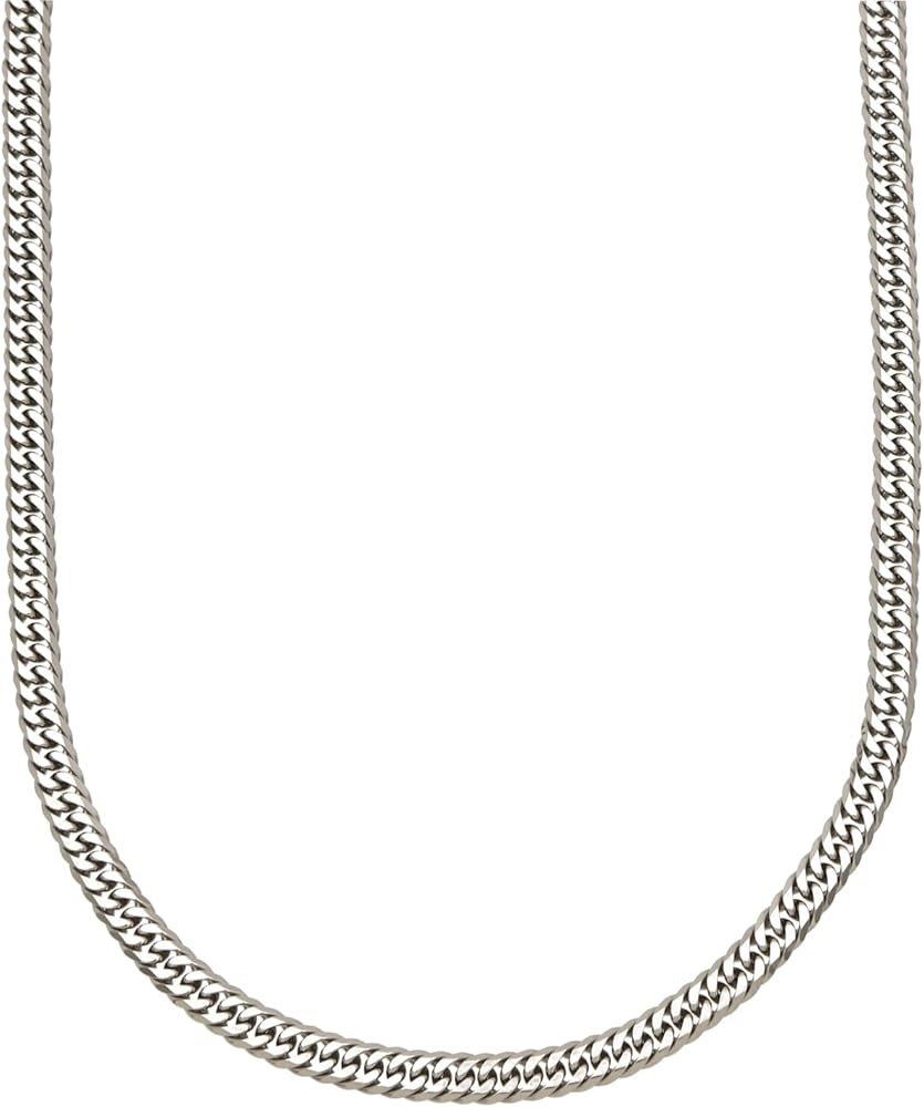 Amazon | [フェアリーカレット] プラチナネックレス Pt850 6面W喜平