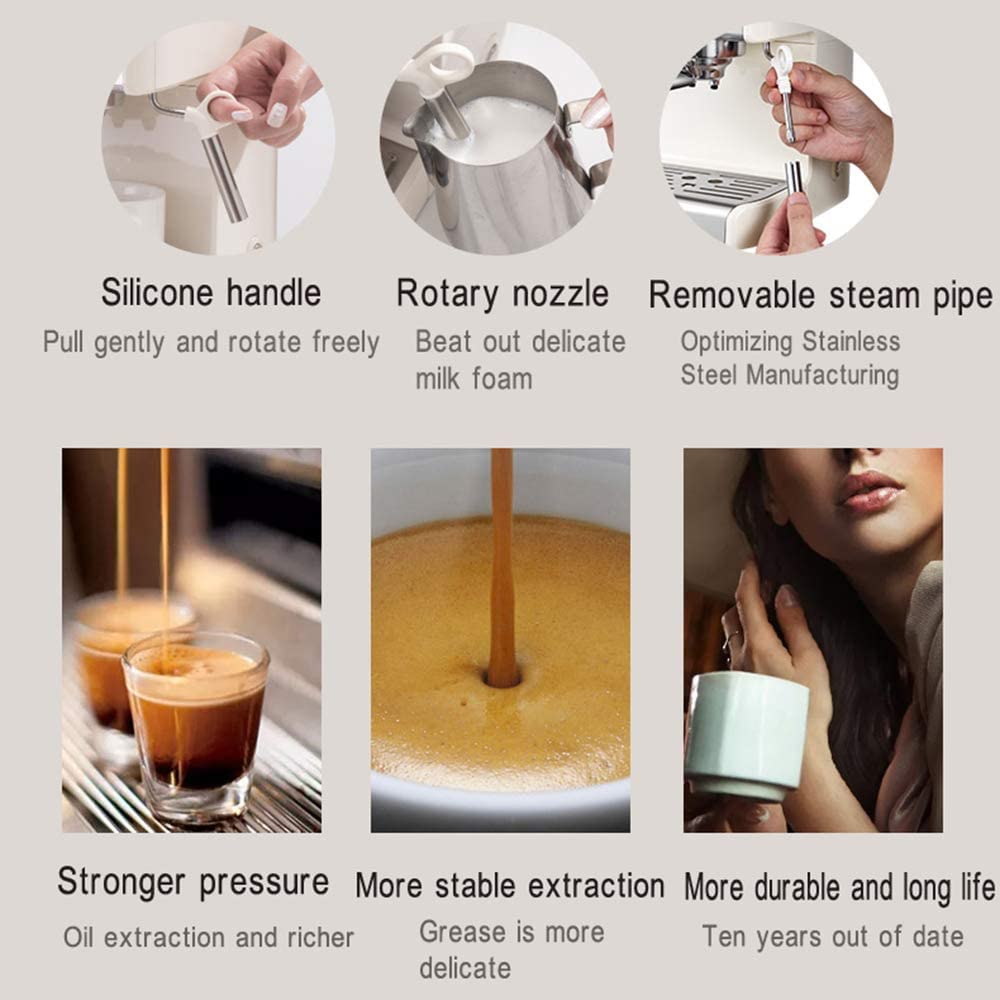 Macchina da caffè semiautomatica con pom