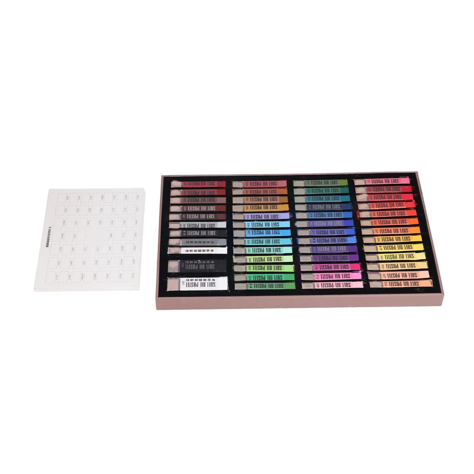 Set Pastelli Ad Olio, Colori Misti A Cera Olio Pastelli Morbidi Per Bambini, 50 Pezzi Colori Vividi, Finitura Liscia Lucida, Per Disegnare Graffiti Colorando E Progetti Artistici (8548MN)