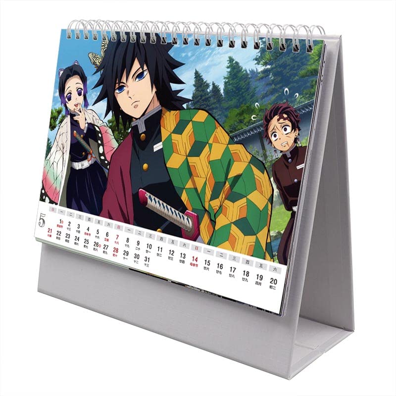 Amazon.co.jp: INUU 鬼滅の刃刃 カレンダー 2023 卓上カレンダー