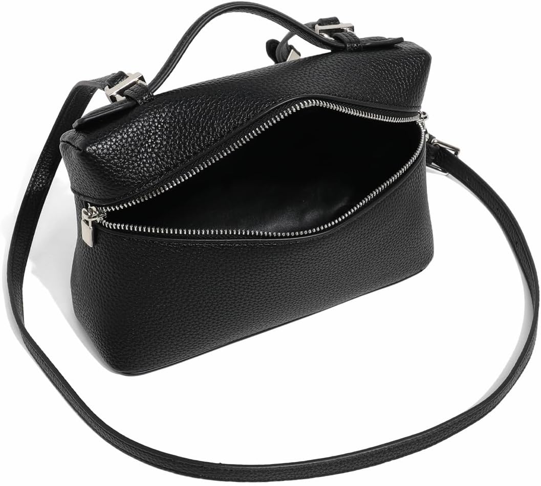 Crossbody Bag for Women Pouch Top-Handle Bag Designer Shoulder Leather Handbag Trendy Purse - Image 4