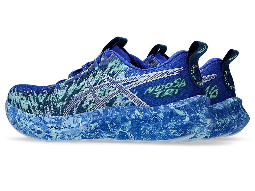 ASICS Noosa Tri 16 Laufschuhe Wettkampfschuh Herren blau - neon Blue/Illuminate Mint 45