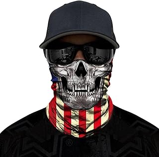 Bandana Face Mask for Rave Dust Wind Scarf Face Neck Pouch Tube Mask Headwear Motorcycle Face Mask for Women Men Kids (PL180261)