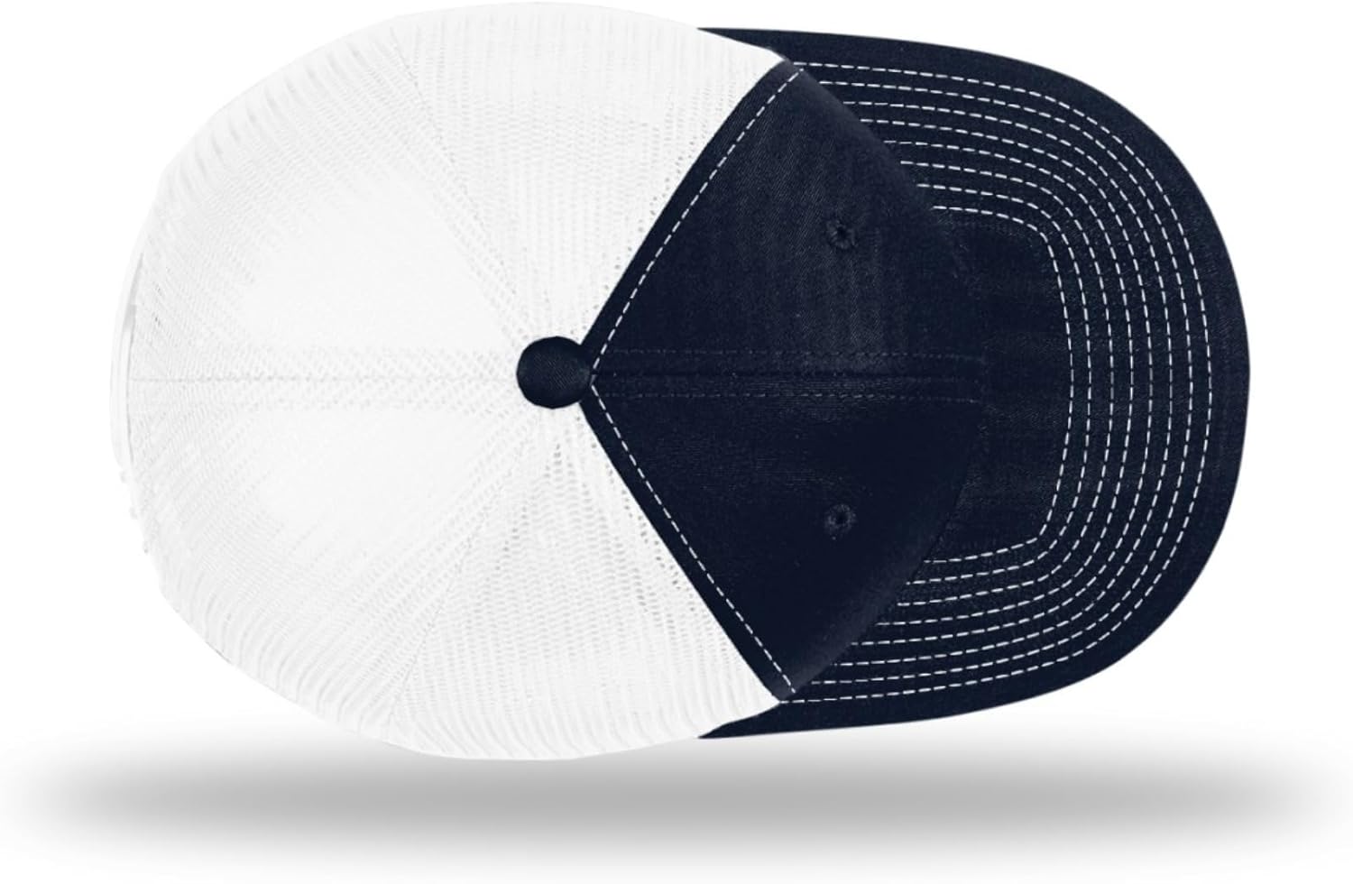 College NCAA Licensed Richardson 112 Trucker Snapback Hat for Men - Stylish Mesh Back, Casual Caps, Comfortable Fit