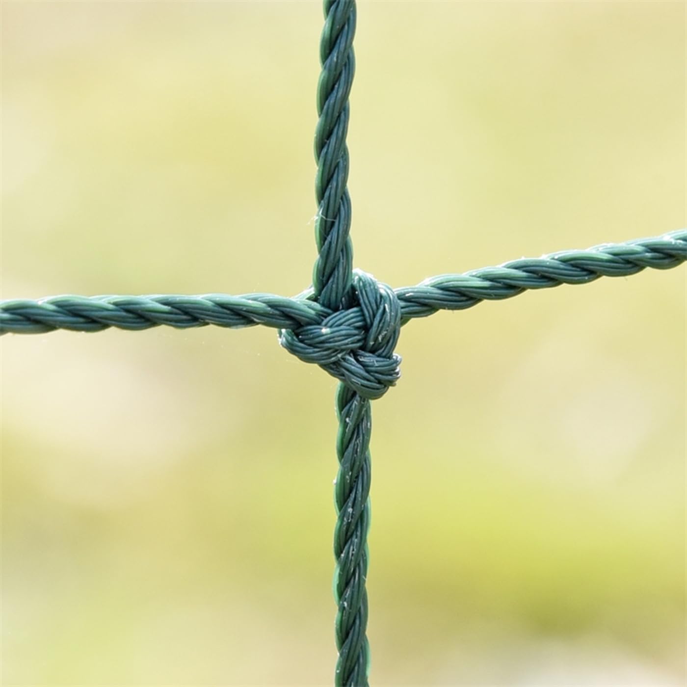 VOSS.farming Geflügelnetz 25m, 125cm Hühnerzaun, Hühnernetz, Geflügelzaun, Hundenetz, Hundezaun, 11 Pfähle 2 Spitzen grün, ohne Strom