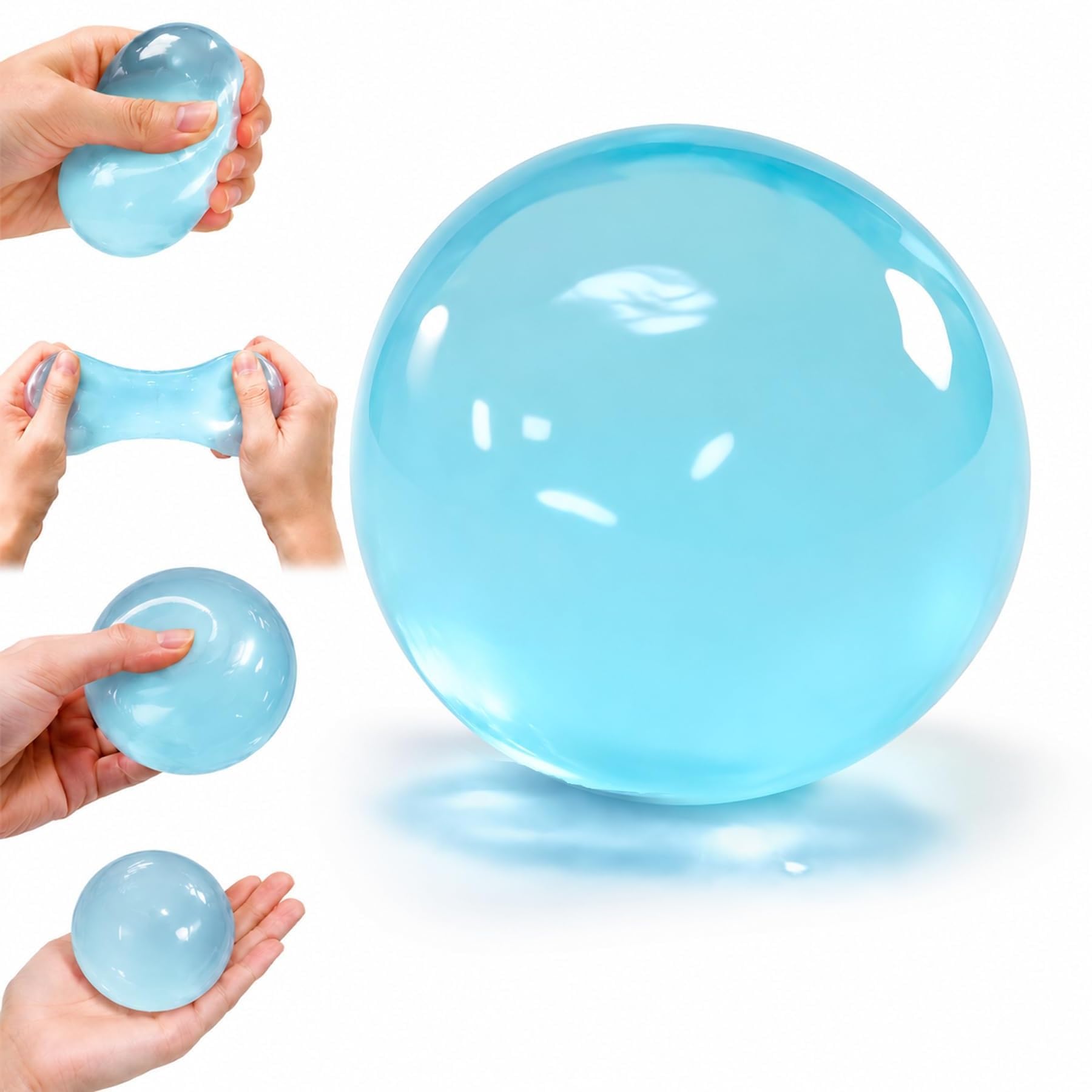Coconut Oil Squishy, Dumpling Squishy, Squishies Blind Box Cheese Squishy, Foam Toy for Sensory Play, Focus Improvement and Stress Management, Portable Desktop Decoration for All Ages-image-14