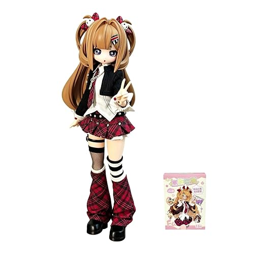 CALEMBOU Spiral Wave Series BJD Blind Box Doll | 1/6 Ball Jointed Doll Decoration Cute Dress Up Doll with Joints Collectible Action Figure for Birthday Christmas