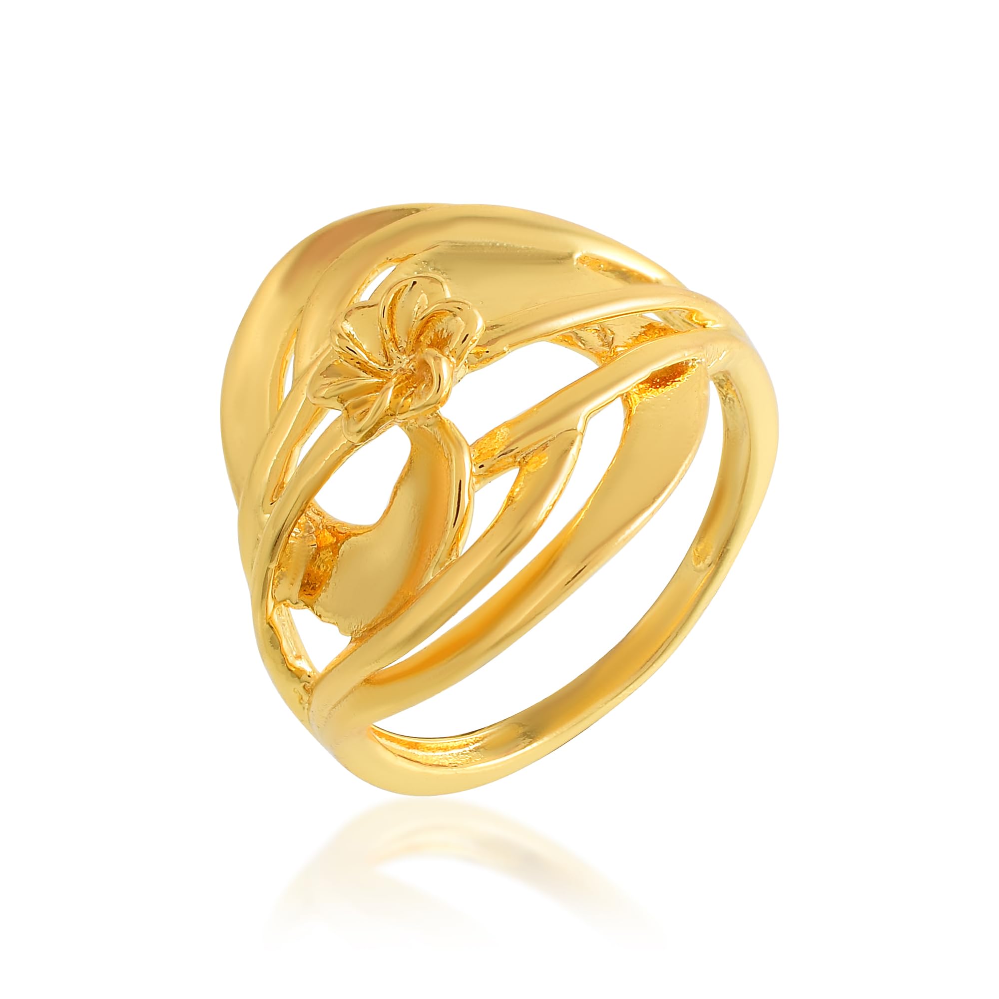 Memoir Brass Micron 1 gram Gold Handmade Floral Fashion jewellery finger ring for Women (ORRM6684) (B0CT3CJ863) Amazon Price History, Amazon Price Tracker