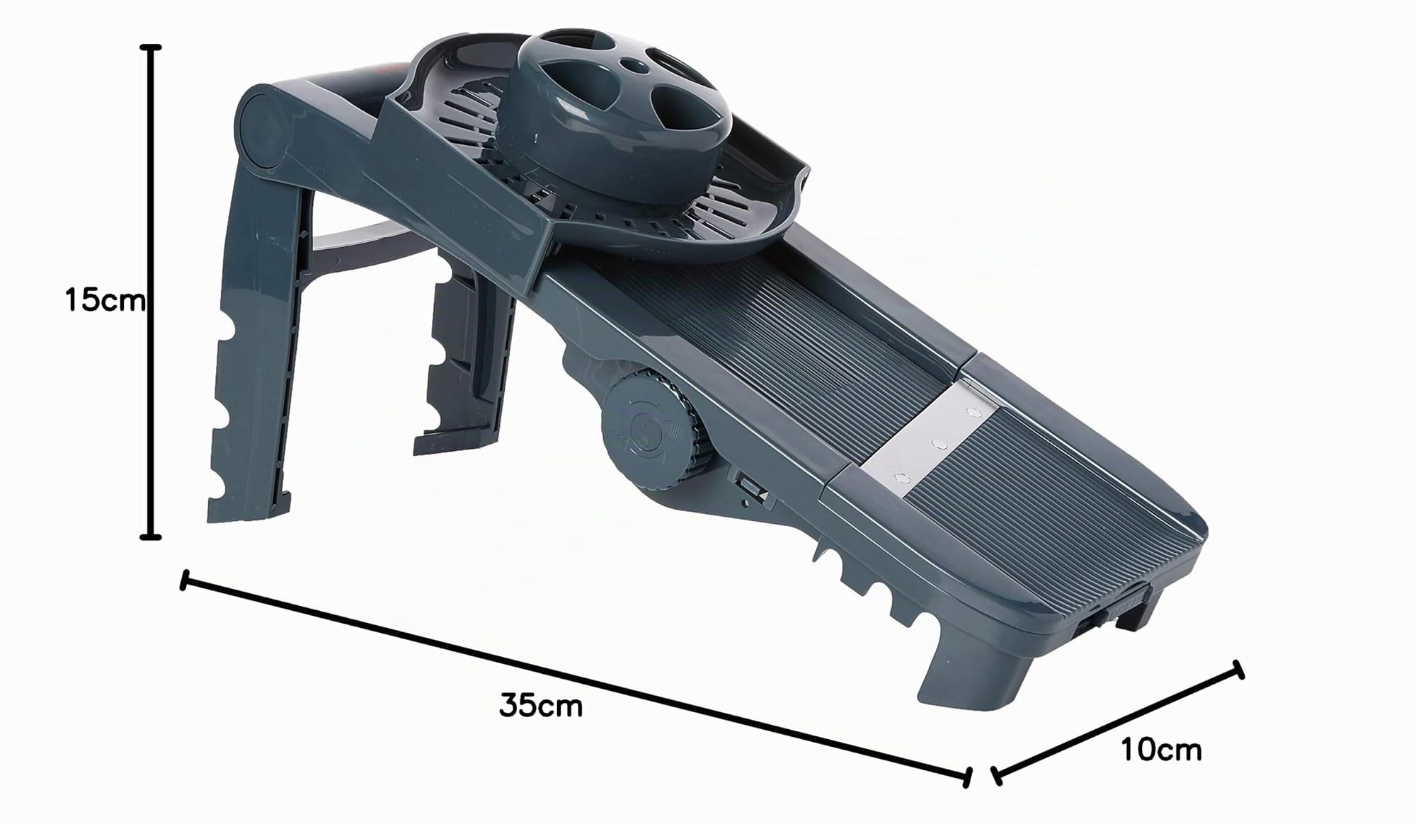 Lacor 60331 - Lacor - Mandoline en plastique à 5 lames et extracteur à