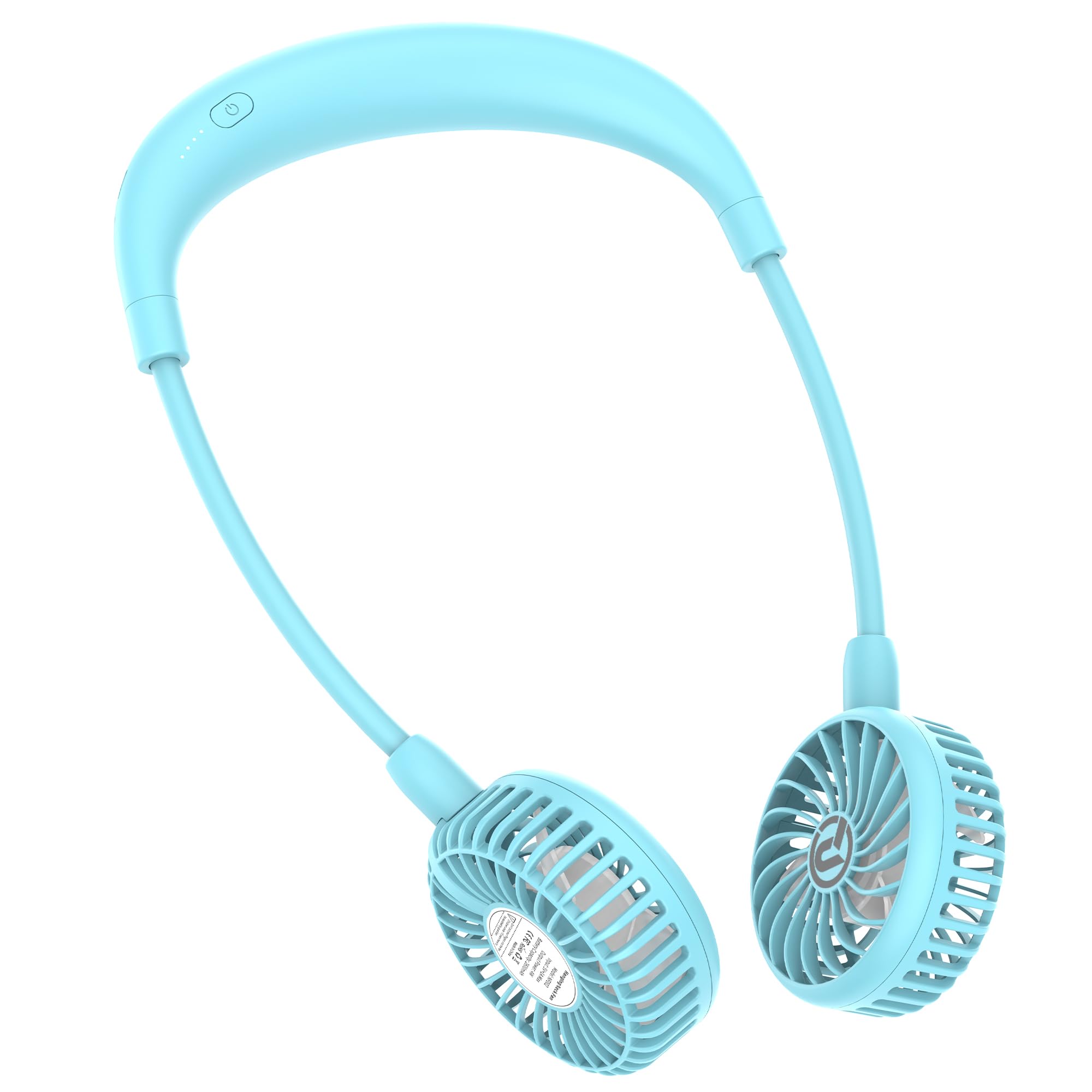 Amazon.com: Portable Neck Fan, 2600mAh Battery Operated, Ultra