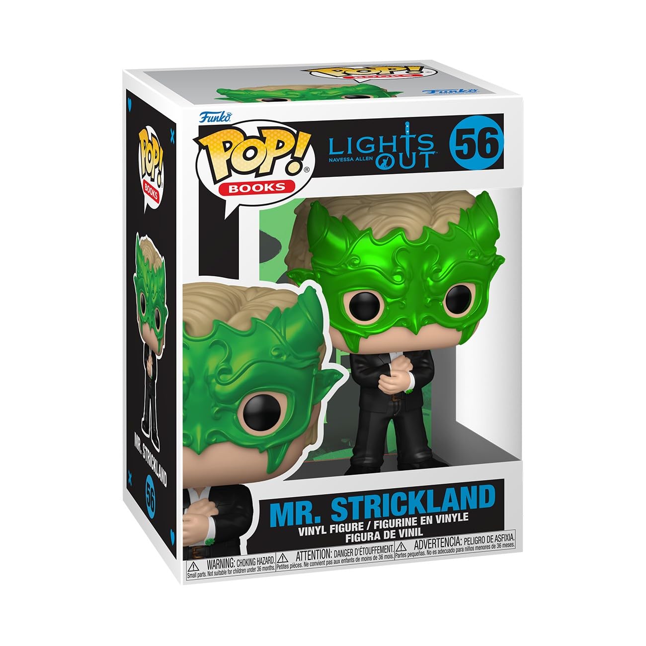 POP! Books: Into the Darkness - Mr. Strickland - Collectable Vinyl Figure - Gift Idea - Official Merchandise - Toys For Kids & Adults - Model Figure for Collectors and Display