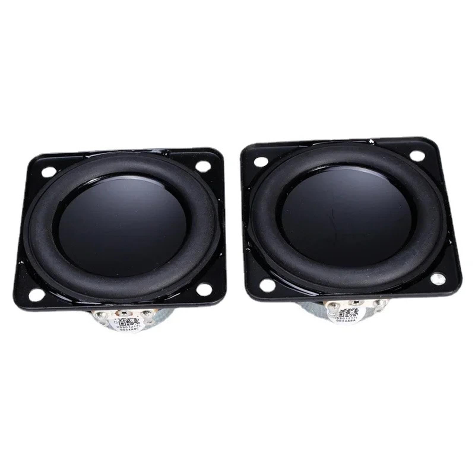 2Pcs 2 Inch 52MM Full Range Audio Speaker 4 Ohm 10W Sound Amplifier Diaphragm Loudspeaker