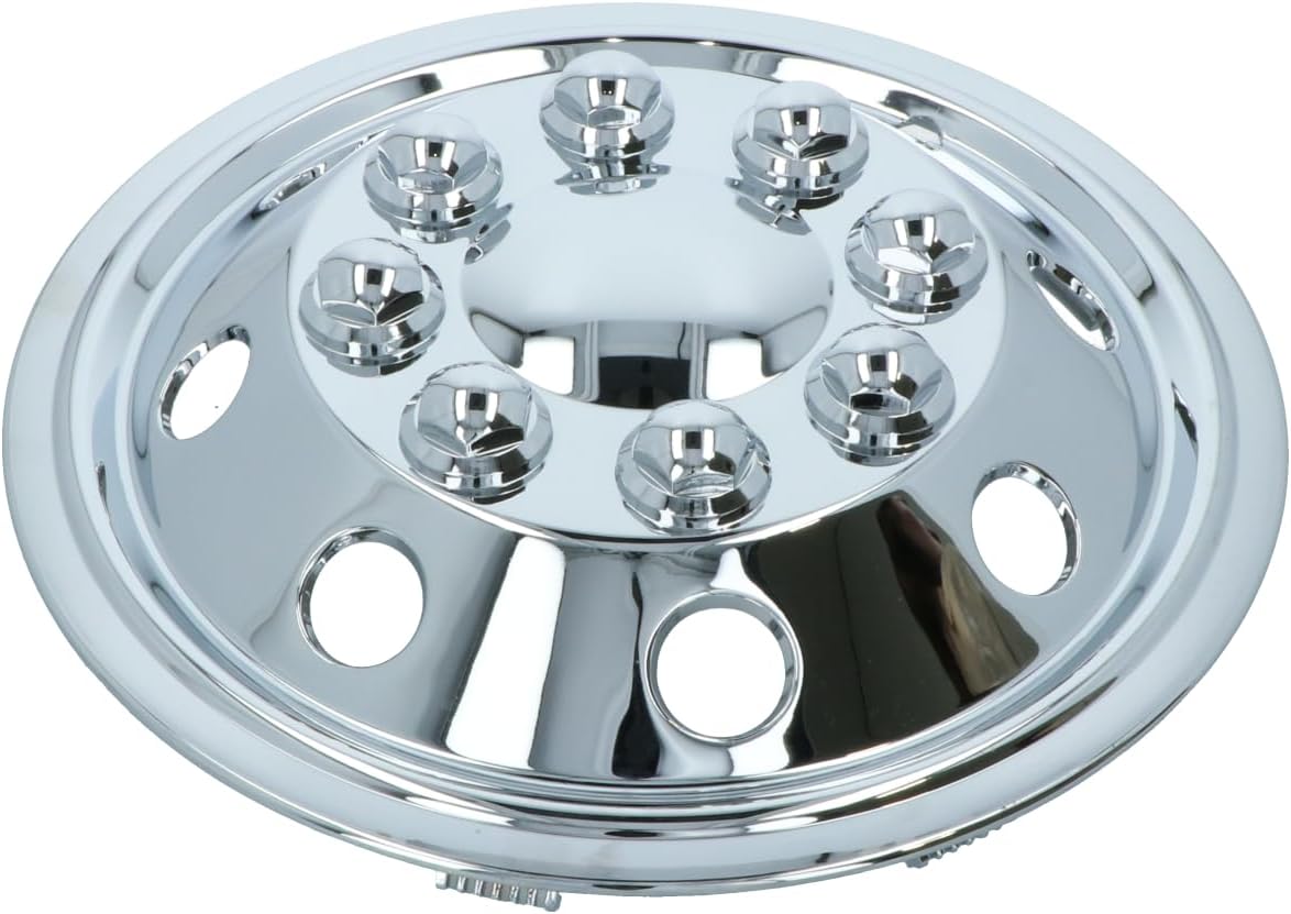 Carpoint 2210205 Wheel Cover Set 14 Chrome Cone-Shaped - Car Wheel Trims (Set of 4)