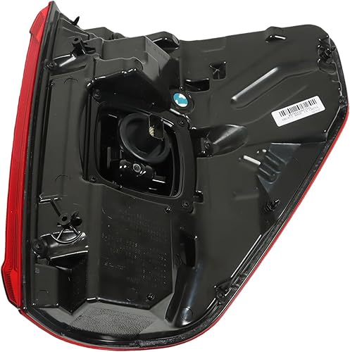 Miniatura 6 de WFLNHB Repalement de montaje de luz trasera izquierda para F150 2021-2023 lado del conductor trasera con lente roja de punto ciego lámpara de freno