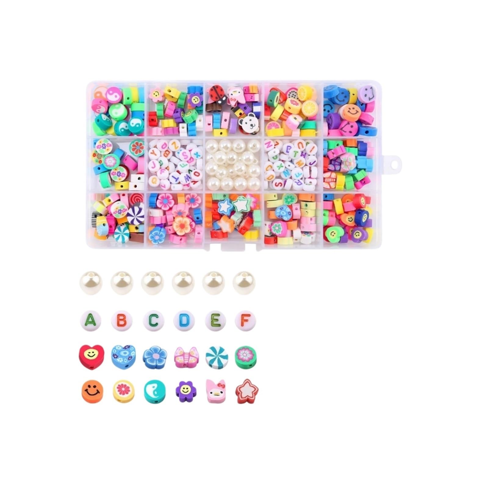 Rynzo DIY Beading Kits Polymer Clay Beads Kit