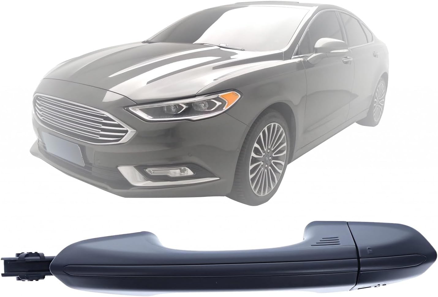 Auto Parts Avenue APA Replacement Exterior Door Handle for 2013-2020 Fusion 2015-2018 Edge Front Driver Left Side DS7Z54218A15BAPTM