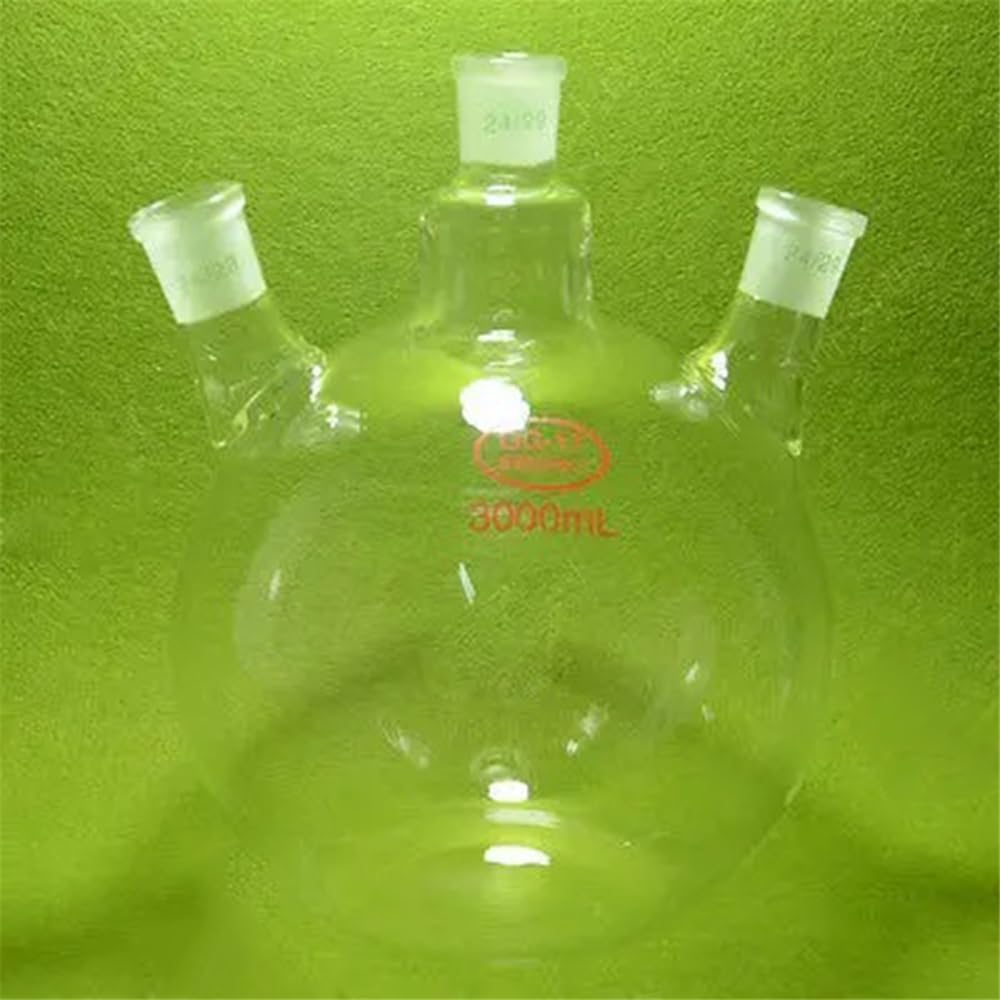 Flachkolben Glaskolben 3L 3000ML 24/29 Laborglaswaren