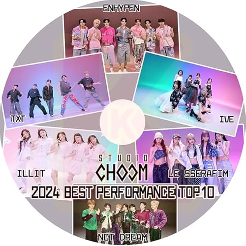 K-POP DVD -STUDIO CHOOM- 2024 BEST PERFOMANCE TOP10 KPOP DVD