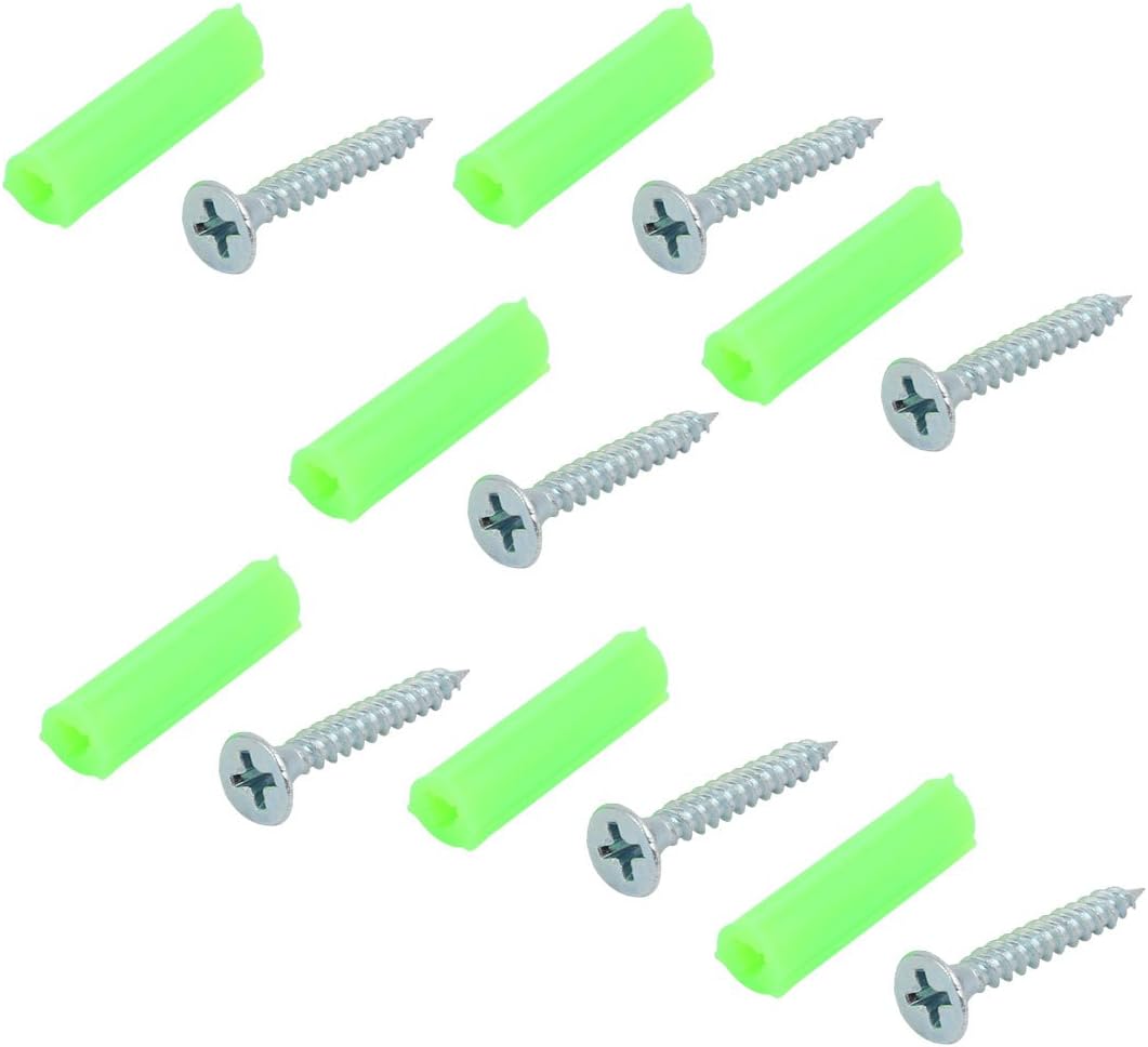 25mm Length Fastener Iron Concrete Cement Screw Anchor Cement Nails Silver Tone 14pcs Model:63as135qo216