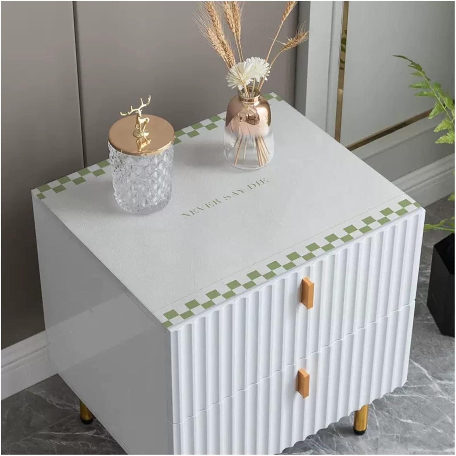 シンプルなベッドサイド テーブル PVC カバー クロス テーブルクロス カバー ベッドサイド テーブル テレビ 電子レンジ オーブ