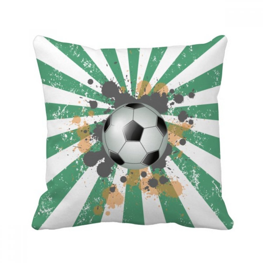Coussin football pour soulager le dos fatigué devant la télévision