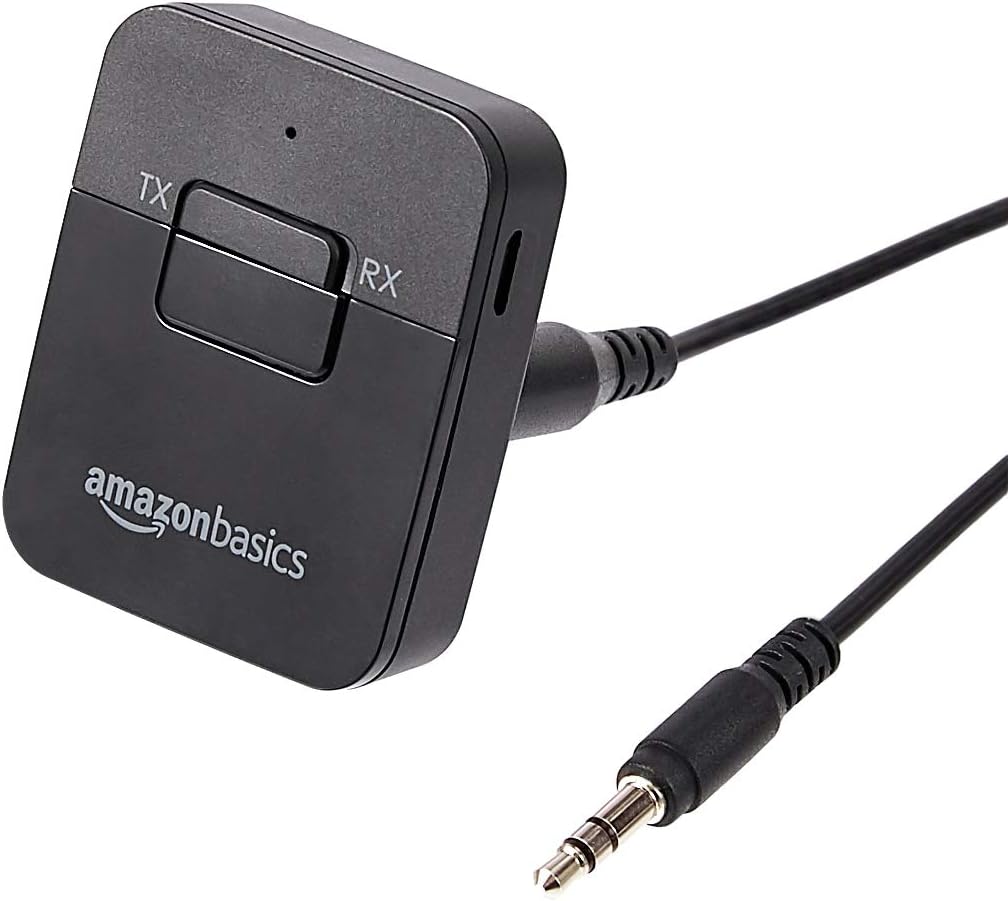  Basics 2-in-1 Bluetooth Transmitter/Receiver Adapter : Electronics