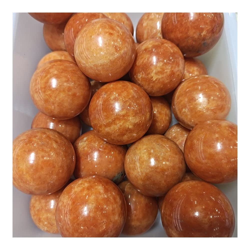 Sfera di Cristallo di Quarzo Giallo Dorato Naturale Pietra preziosa Ornamentale Sfere Decorative Gioielli indipendenti Colleziona Collezioni di casa