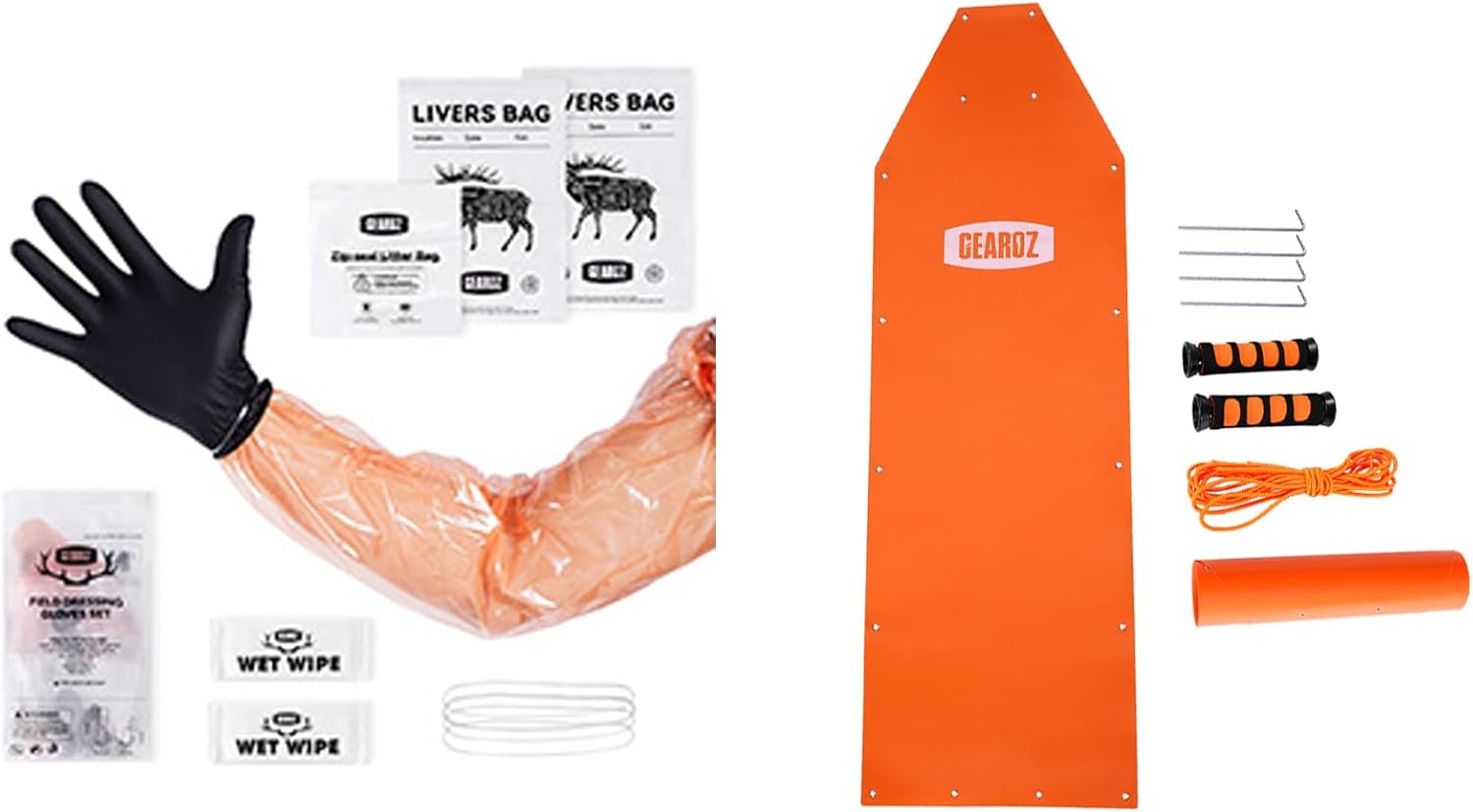 Deer Drag Sled & Field Dressing Gloves-Buy Together to Save