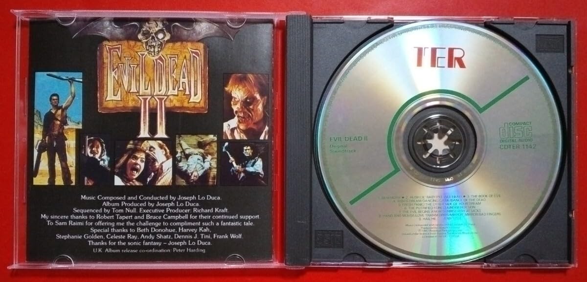 Amazon.co.jp: O.S.T.-EVIL DEAD II CD JOSEPH LO DUCA オリジナル