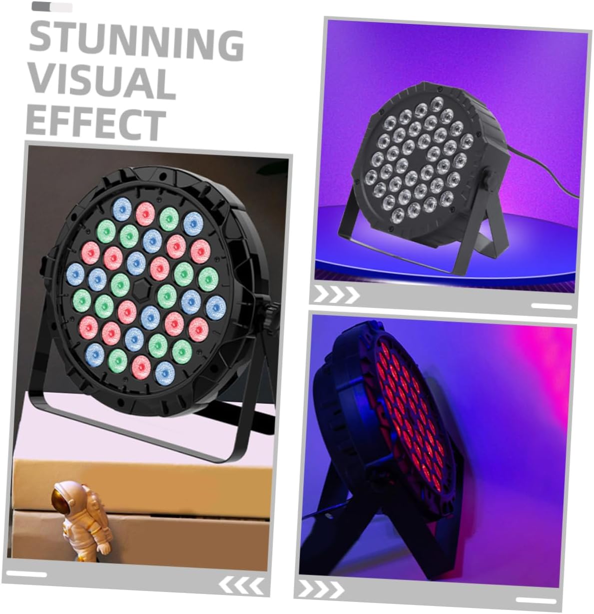 2pcs Led Stage Lights Bar Sound Controlled Performance Lighting for Weddings Parties and Events Us Create Stunning Visual Effects Led Stage Lighting