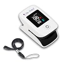Dr. Odin OPO102 Fingertip Pulse Oximeter Measures SpO2, Pulse Rate & Perfusion Index with OLED Display, Adjustable Brightness, Beep Alarm & Auto Power Off (White) gallery image