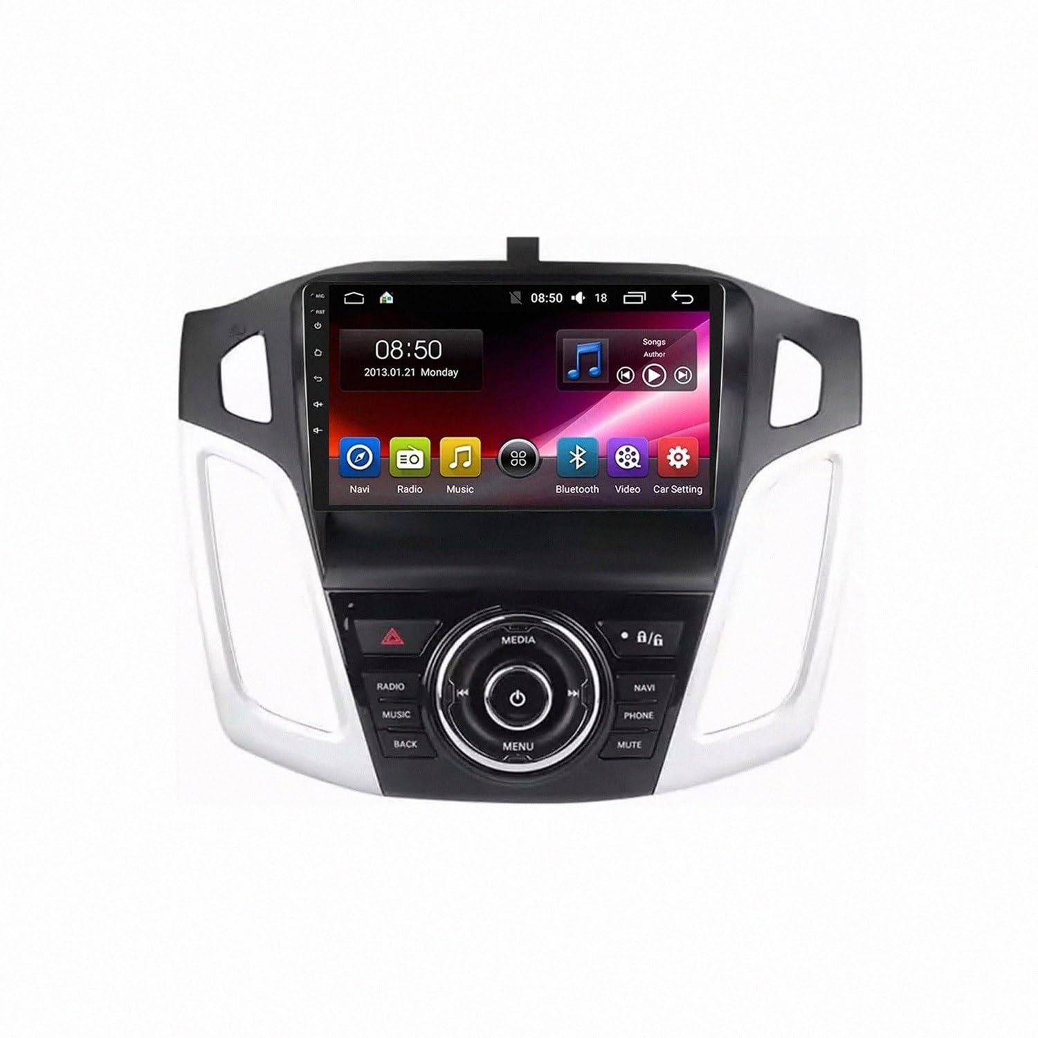 Radio coche 2 DIN con Android Auto inalámbrico y potente procesador de 8 núcleos 8