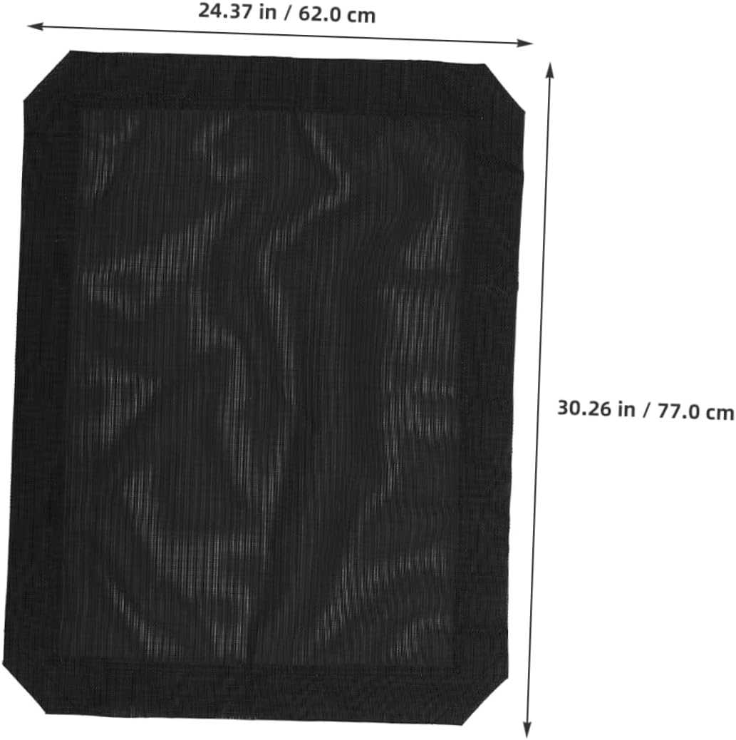 Toddmomy Elevated Dog Bed Cover Replacement Breathable Cooling Mesh Cover for Use for Dogs Easy to Clean Removable Design