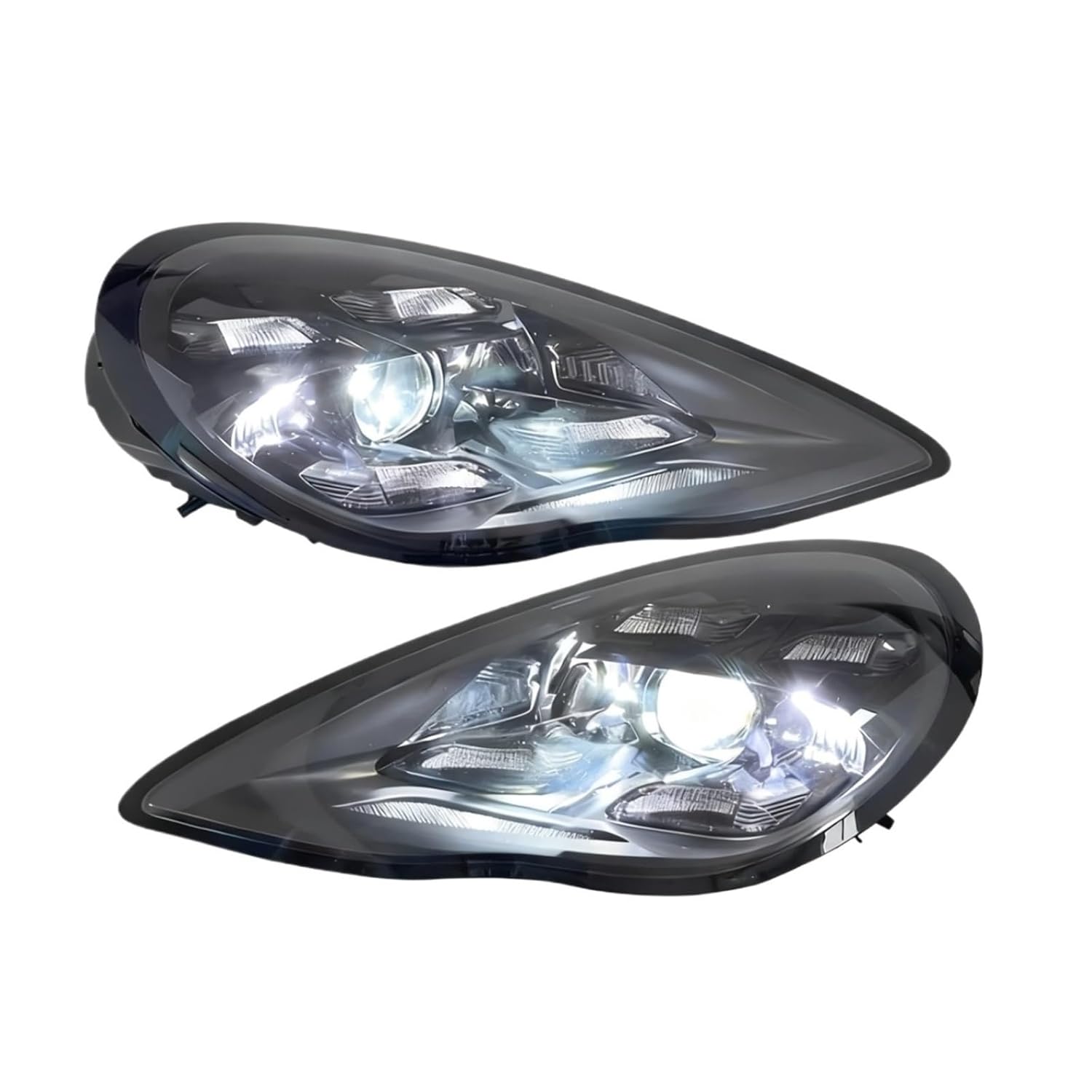 Pair Headlights Upgrade Front Headlamp Assembly Compatible with Porsche Panamera 970 2010-2013 Plug And Play Car Accessories