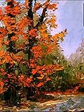 Landscape Oil Painting 101 - Paint Autumn Color